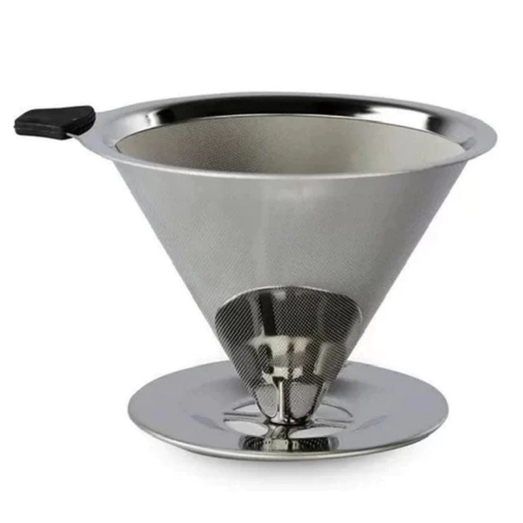 Coador de Café Grande em Inox - Sem uso de papel