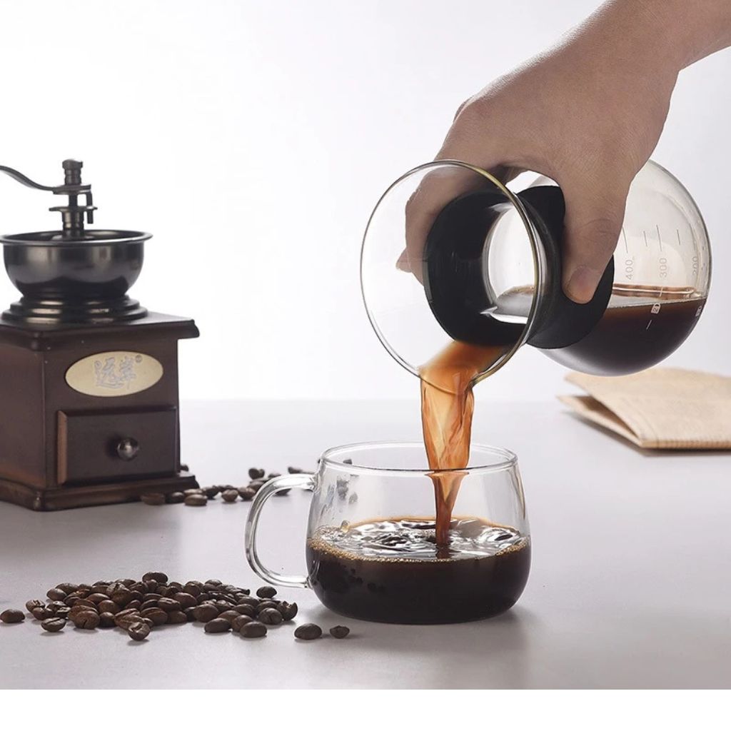 Passador De Café Com Filtro Em Inox