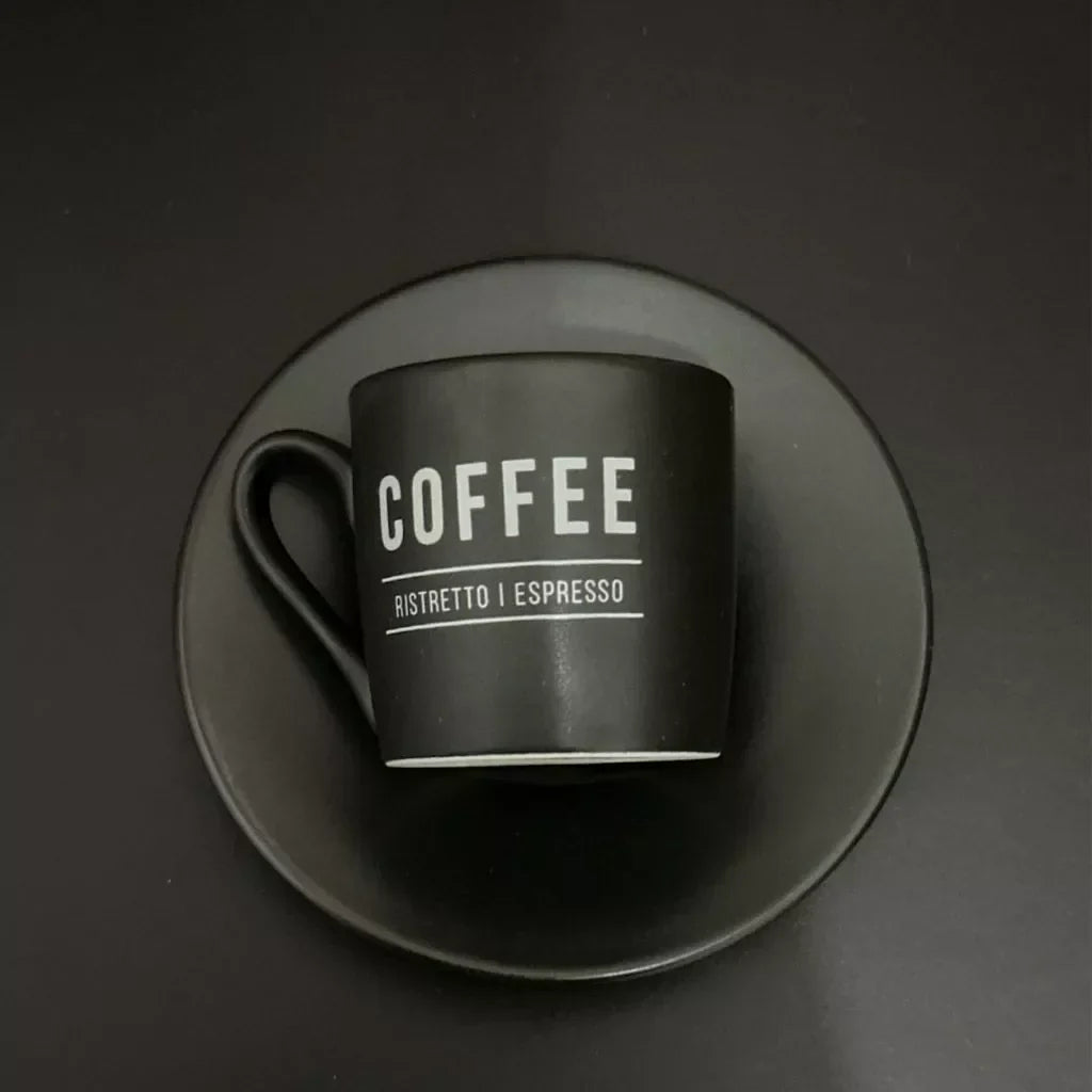 Jogo Xícaras Café Expresso de Porcelana