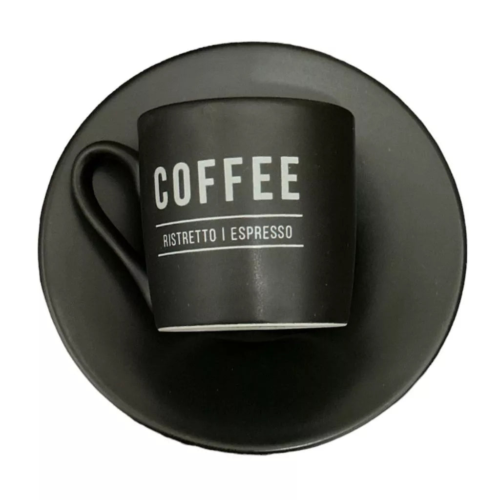 Jogo Xícaras Café Expresso de Porcelana