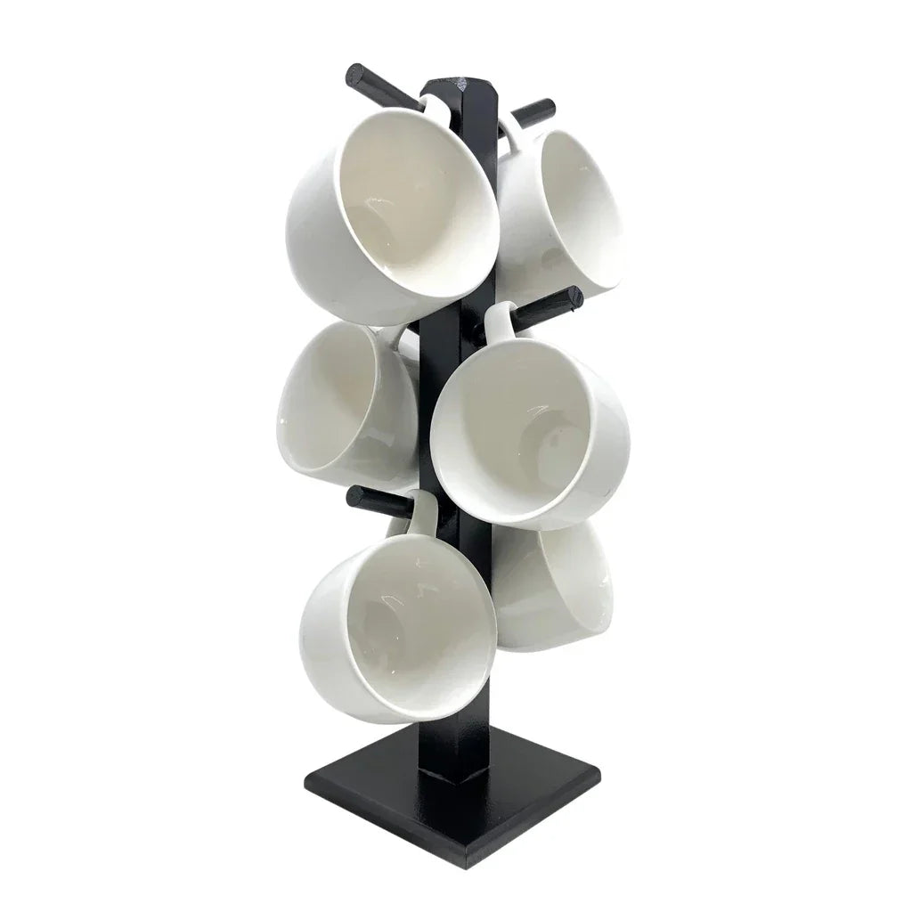 Jogo 6 Xícaras de Café em Porcelana