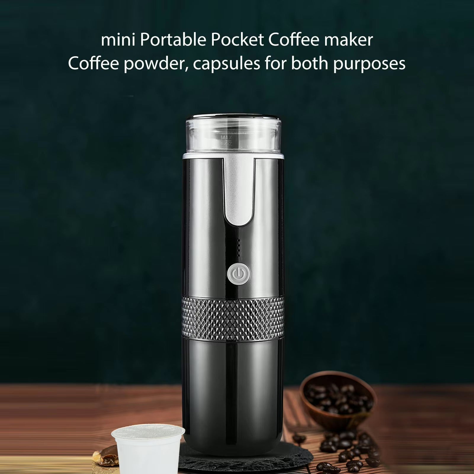 Máquina portátil elétrica de Café 2 em 1