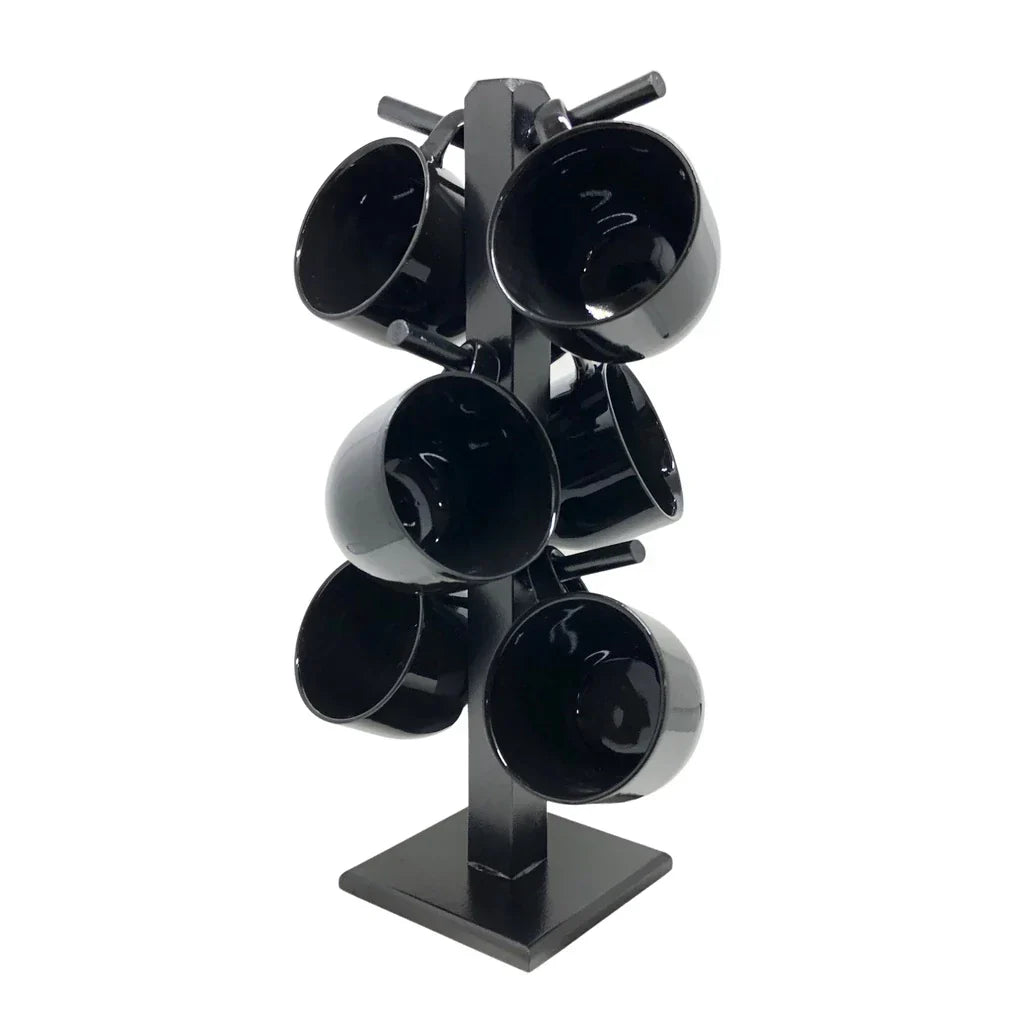 Jogo 6 Xícaras de Café em Porcelana