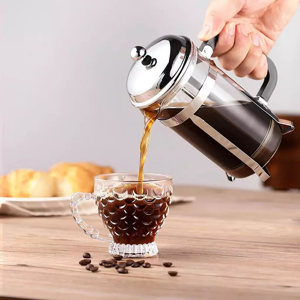 Cafeteira Prensa Francesa de Vidro