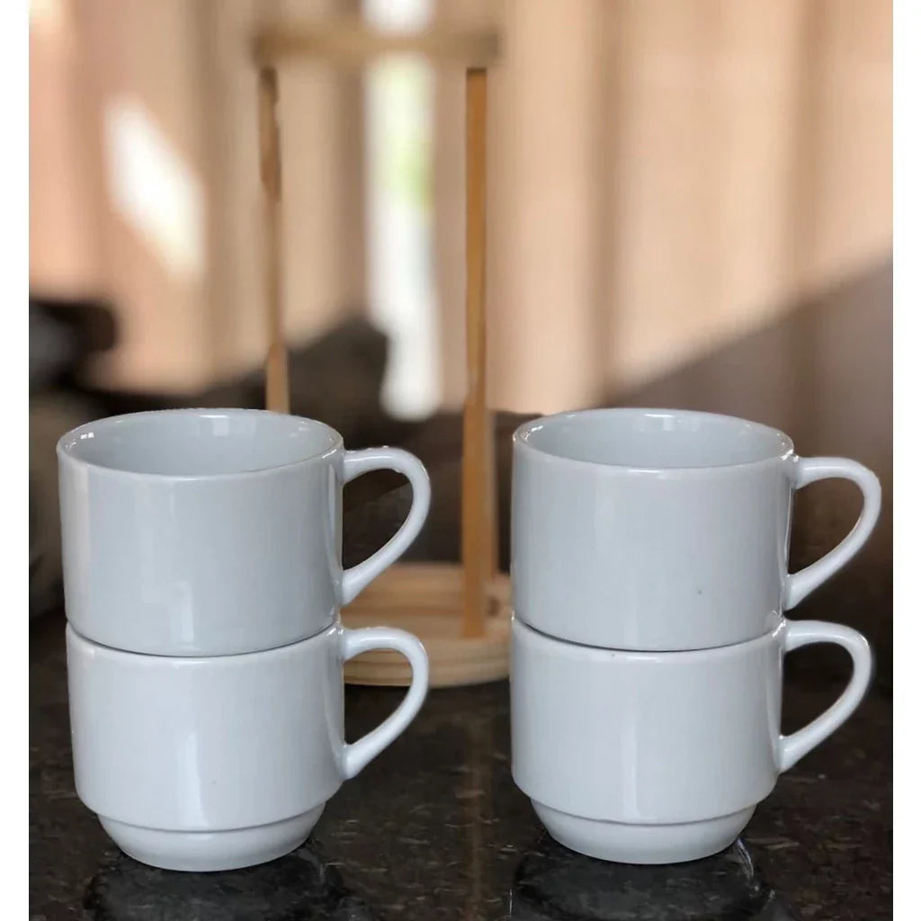 Kit Jogo 4 Xicaras de Café